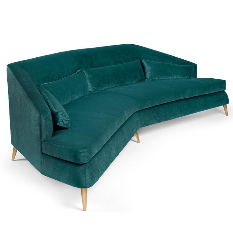 Диван Margot Sofa MUNNA Изумрудный Диван Margot Sofa MUNNA Изумрудный в Челябинске | Loft Concept