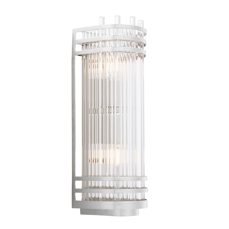 Бра Eichholtz Wall Lamp Gulf S Nickel Никель Прозрачный Бра Eichholtz Wall Lamp Gulf S Nickel Никель Прозрачный в Челябинске | Loft Concept
