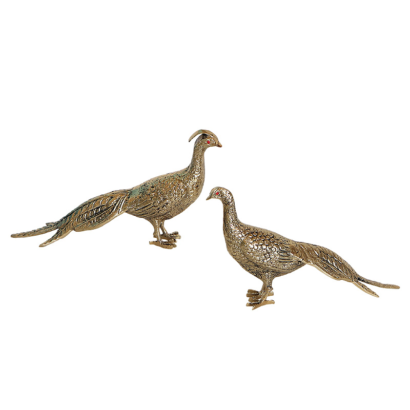 Статуэтка бронзовая пара Павлины Bronze Birds Бронза Статуэтка бронзовая пара Павлины Bronze Birds Бронза в Челябинске | Loft Concept