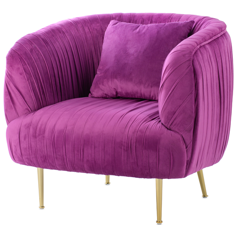 Кресло SOUFFLE CHAIR purple Фуксия Золотой Кресло SOUFFLE CHAIR purple Фуксия Золотой в Челябинске | Loft Concept
