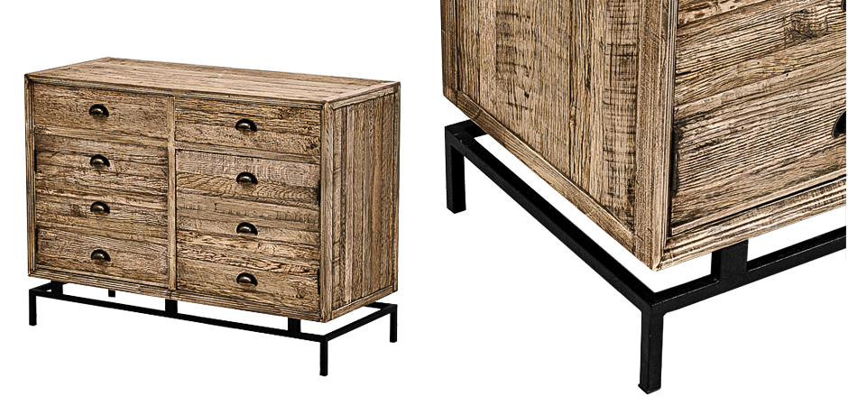 Комод деревянный в стиле Лофт Eligio Wood Commode Комод деревянный в стиле Лофт Eligio Wood Commode - Loft-Concept в Челябинске