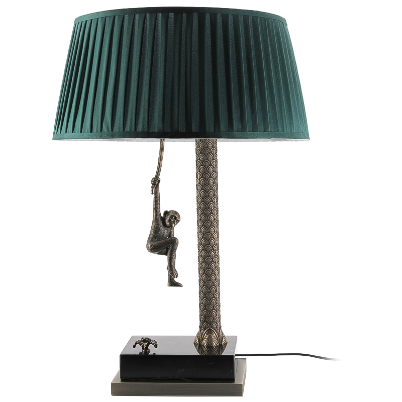 Настольная лампа Джунгли Table Lamp Jungle Emerald Латунь Античная полированная Черный Мрамор Nero Изумрудный Настольная лампа Джунгли Table Lamp Jungle Emerald Латунь Античная полированная Черный Мрамор Nero Изумрудный в Челябинске | Loft Concept