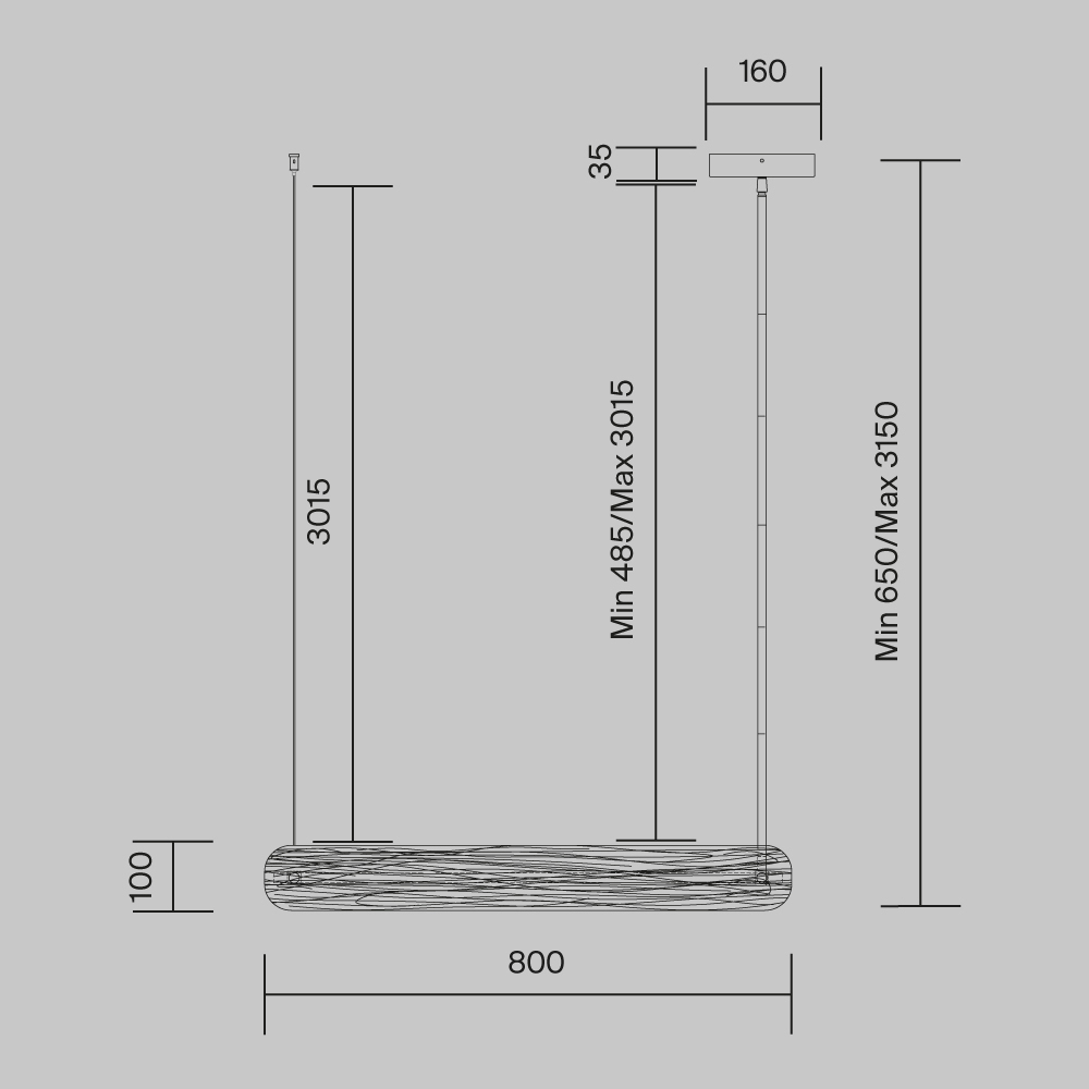 Подвесной светильник Frostum в Челябинске