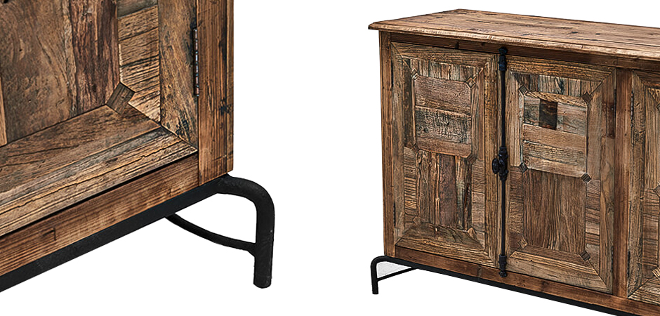 Комод деревянный в стиле Лофт Ennio Wood Commode Комод деревянный в стиле Лофт Ennio Wood Commode - Loft-Concept в Челябинске