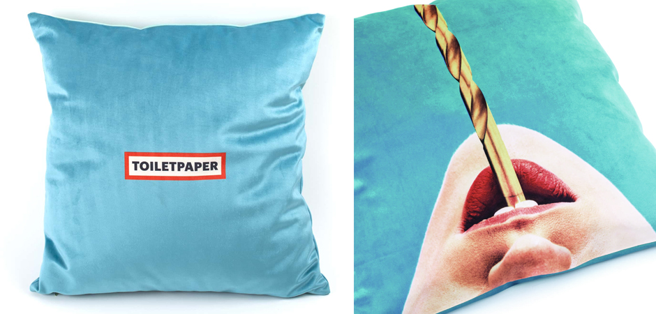 Подушка Seletti Cushion Drill Design Toiletpaper Подушка Seletti Cushion Drill Design Toiletpaper - Loft-Concept в Челябинске