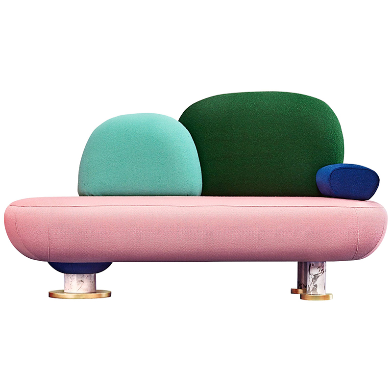 Дизайнерский диван Toadstool Collection, Sofa Masquespacio Мульти Золотой Белый Мрамор Bianco Дизайнерский диван Toadstool Collection, Sofa Masquespacio Мульти Золотой Белый Мрамор Bianco в Челябинске | Loft Concept