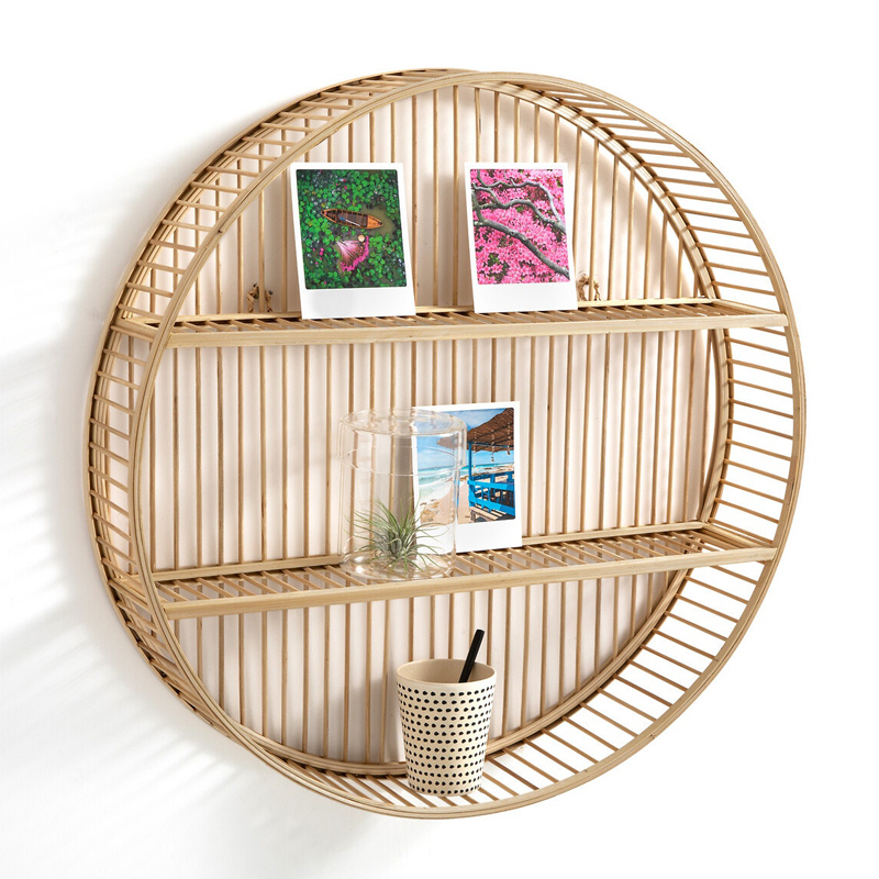 Полка Wicker Bamboo Shelf Полка Wicker Bamboo Shelf в Челябинске | Loft Concept