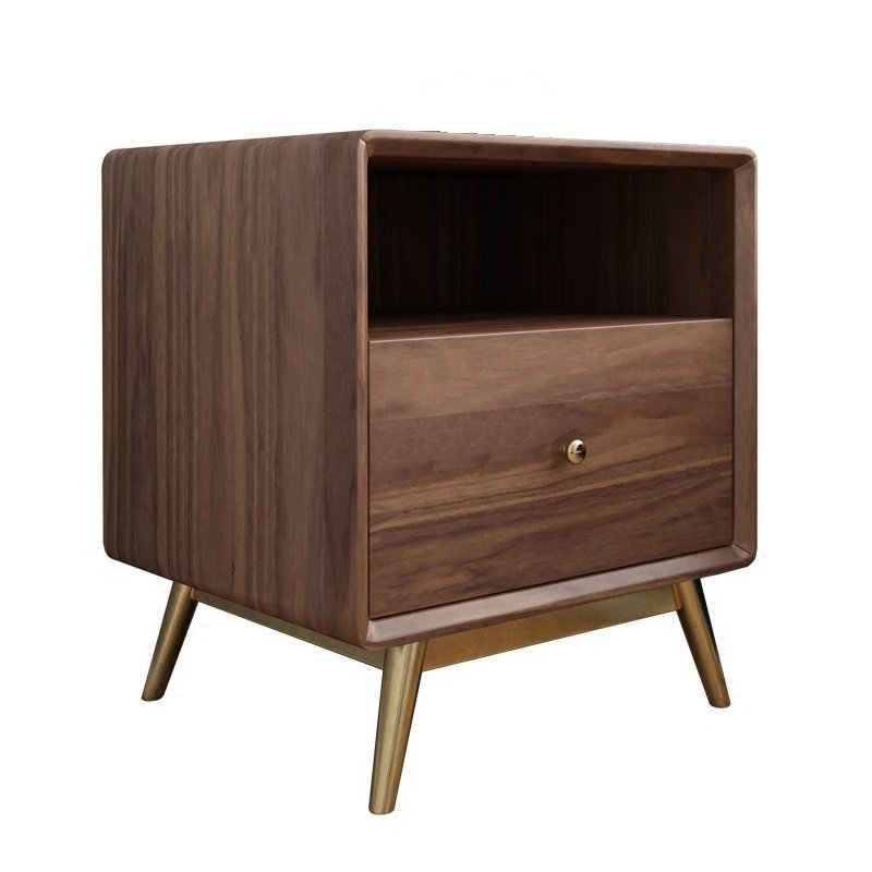 Тумба Walnut comode Орех Глянцевое золото Тумба Walnut comode Орех Глянцевое золото в Челябинске | Loft Concept