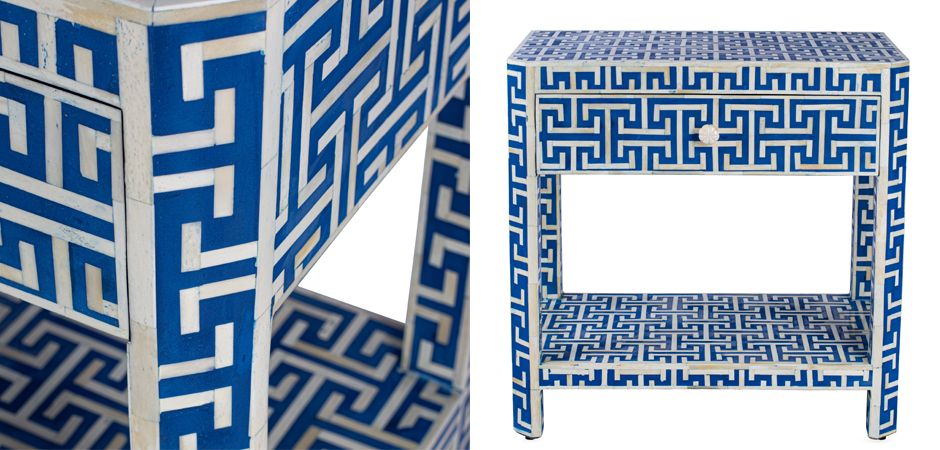 Тумба Insignia Bone Inlay Bedside Тумба Insignia Bone Inlay Bedside - Loft-Concept в Челябинске