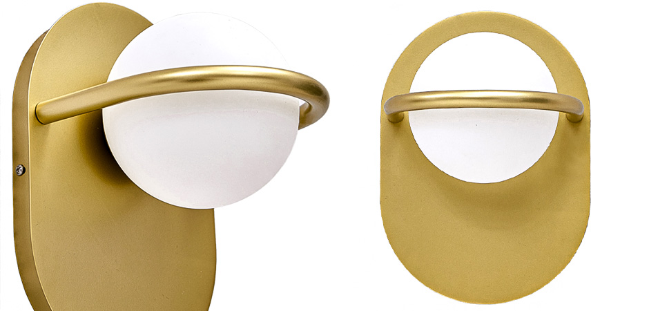 Бра Gold Holds Ball Sconces Бра Gold Holds Ball Sconces - Loft-Concept в Челябинске