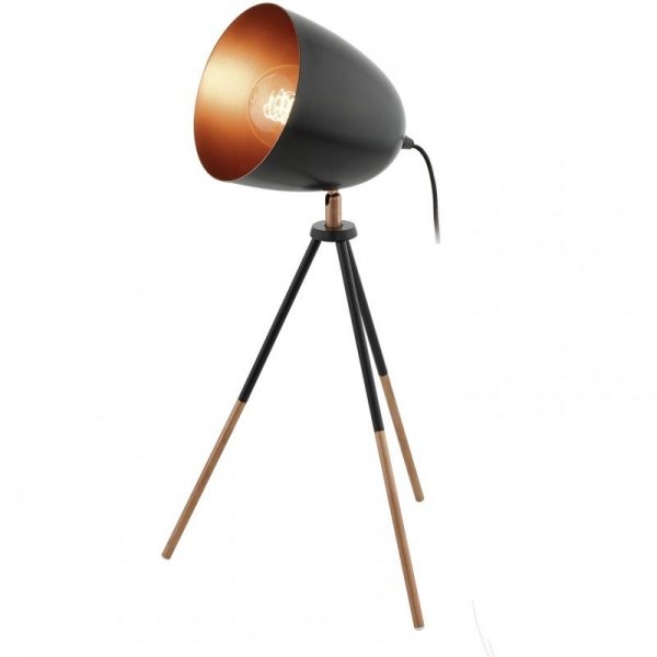 Настольная лампа Scopus Table Lamp Черный Медь Настольная лампа Scopus Table Lamp Черный Медь в Челябинске | Loft Concept