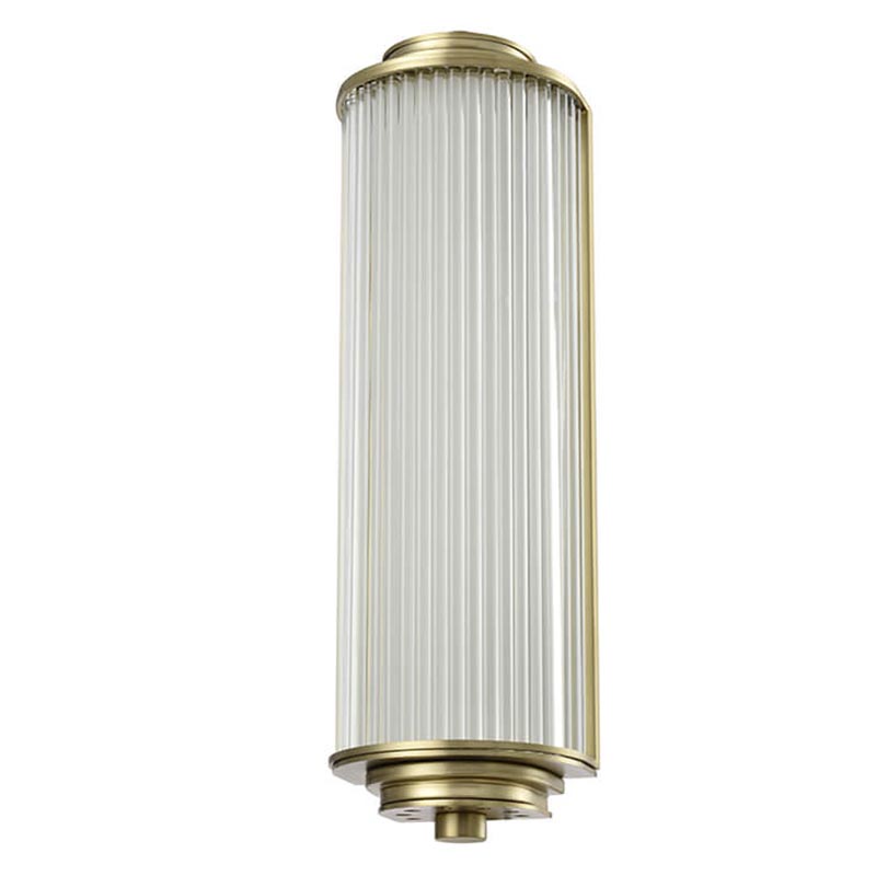 Бра Brion Glass TUBE Wall Lamp Brass Латунь Прозрачный (Transparent) Бра Brion Glass TUBE Wall Lamp Brass Латунь Прозрачный (Transparent) в Челябинске | Loft Concept