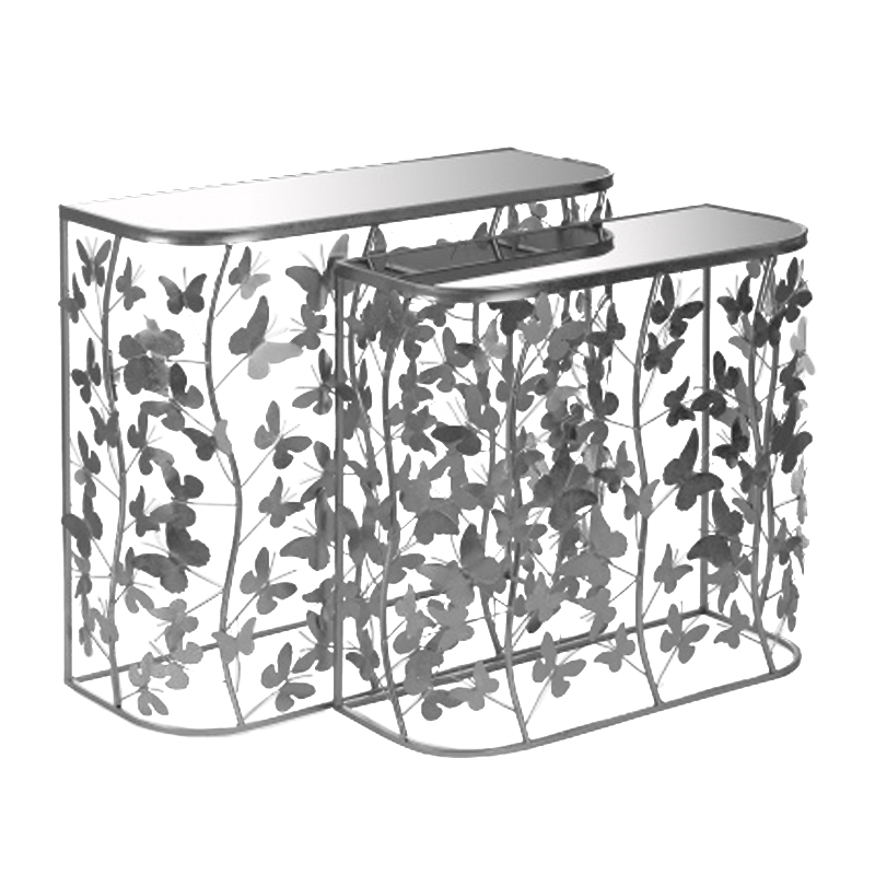 Консоль Silver Butterfly Серебряный Консоль Silver Butterfly Серебряный в Челябинске | Loft Concept