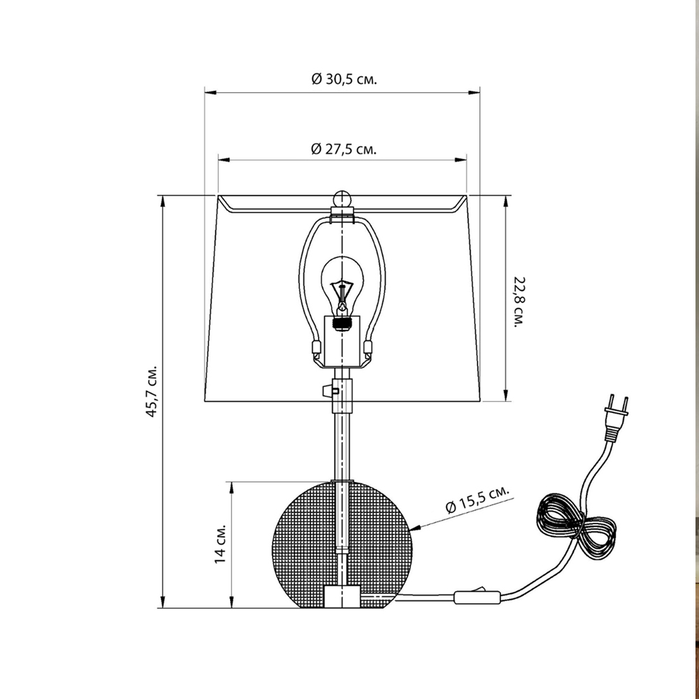 Настольная лампа на круглом основании из дерева Table Lamp Wood Настольная лампа на круглом основании из дерева Table Lamp Wood в Челябинске