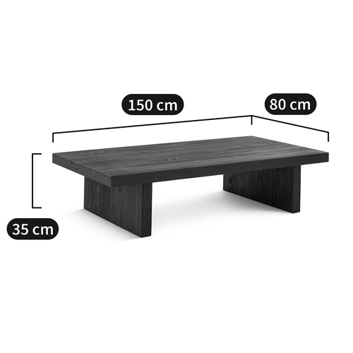 Журнальный стол из массива сосны Koda Coffee Table в Челябинске