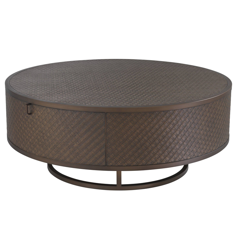 Кофейный стол Eichholtz Coffee Table Napa Valley Коричневый Темная бронза Кофейный стол Eichholtz Coffee Table Napa Valley Коричневый Темная бронза в Челябинске | Loft Concept