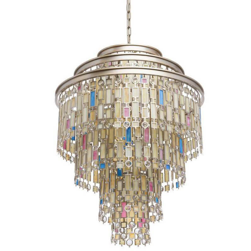 Люстра Cascade Chandelier 61 Мульти Золотой Люстра Cascade Chandelier 61 Мульти Золотой в Челябинске | Loft Concept