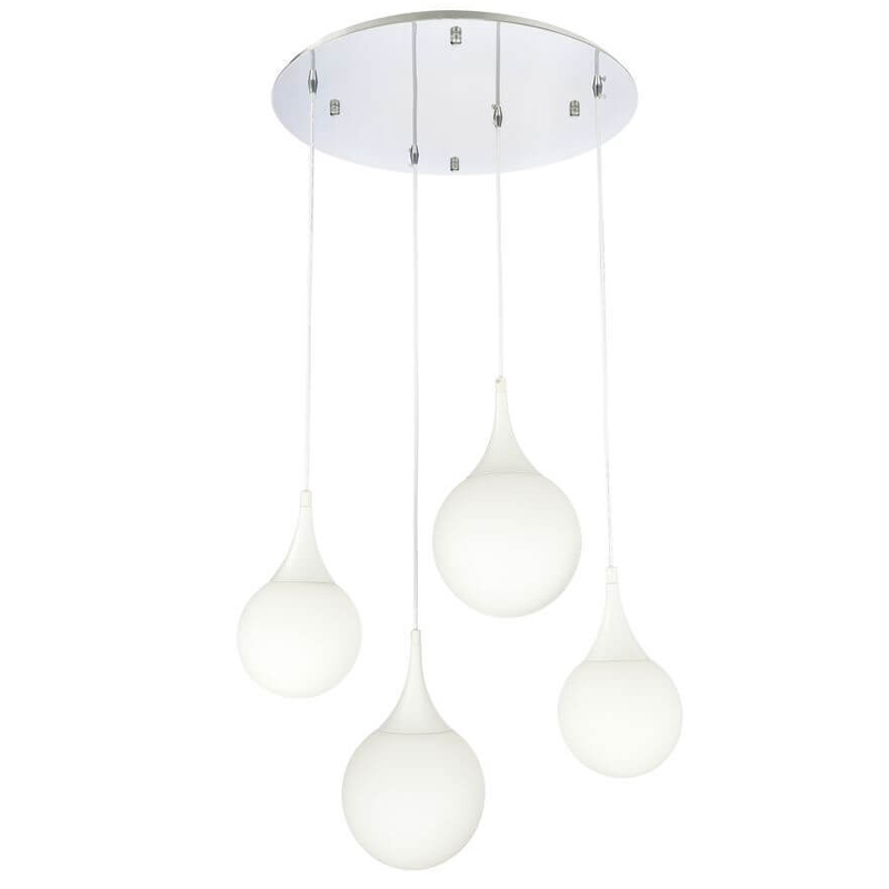 Люстра Leonars Chandelier Белый Люстра Leonars Chandelier Белый в Челябинске | Loft Concept