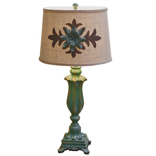 Настольная лампа Cross Ornament Provence table lamp Малахит (зеленый) Бежево-серый Настольная лампа Cross Ornament Provence table lamp Малахит (зеленый) Бежево-серый в Челябинске | Loft Concept