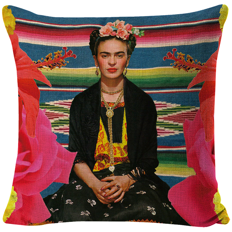 Декоративная подушка Frida Kahlo 6 Мульти Декоративная подушка Frida Kahlo 6 Мульти в Челябинске | Loft Concept