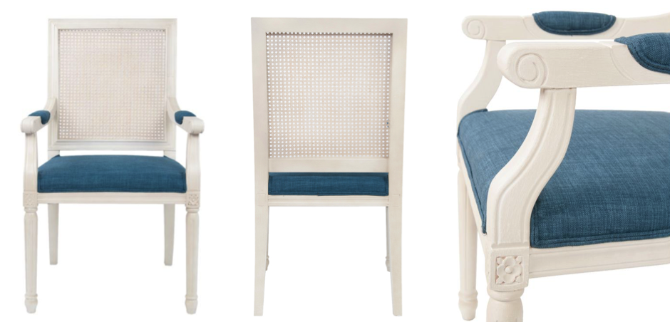 Стул French chairs Provence Garden White ArmChair Стул French chairs Provence Garden White ArmChair - Loft-Concept в Челябинске