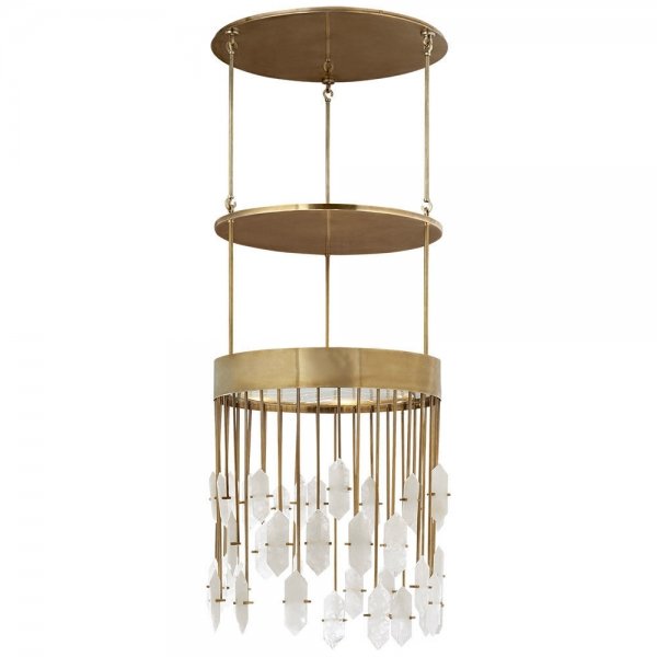 Люстра Kelly Wearstler Halcyon medium round chandelier Латунь Люстра Kelly Wearstler Halcyon medium round chandelier Латунь в Челябинске | Loft Concept