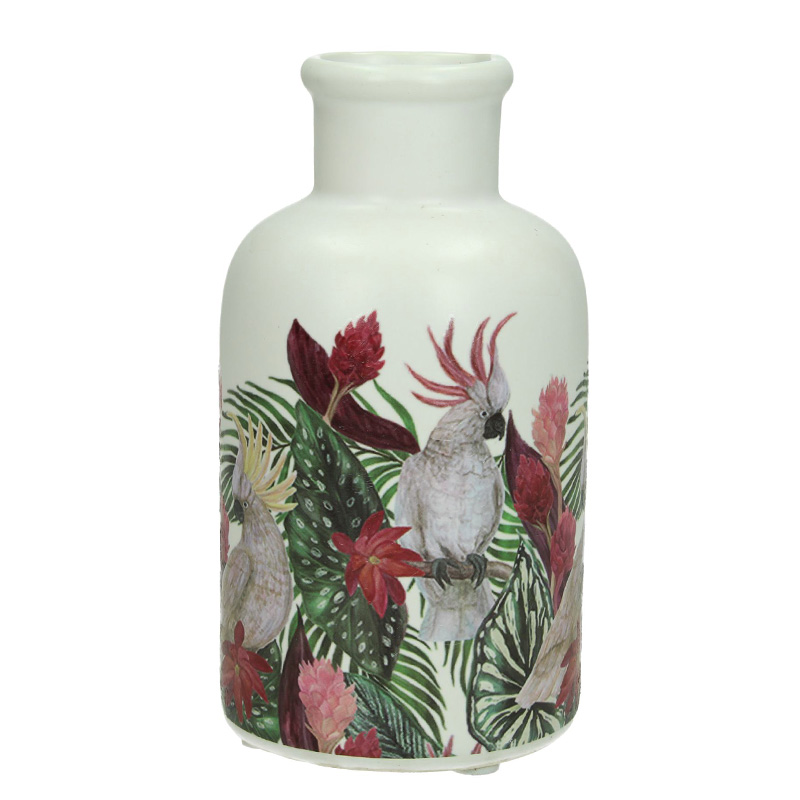 Ваза Exotic Garden Vase 15 Белый Мульти Ваза Exotic Garden Vase 15 Белый Мульти в Челябинске | Loft Concept