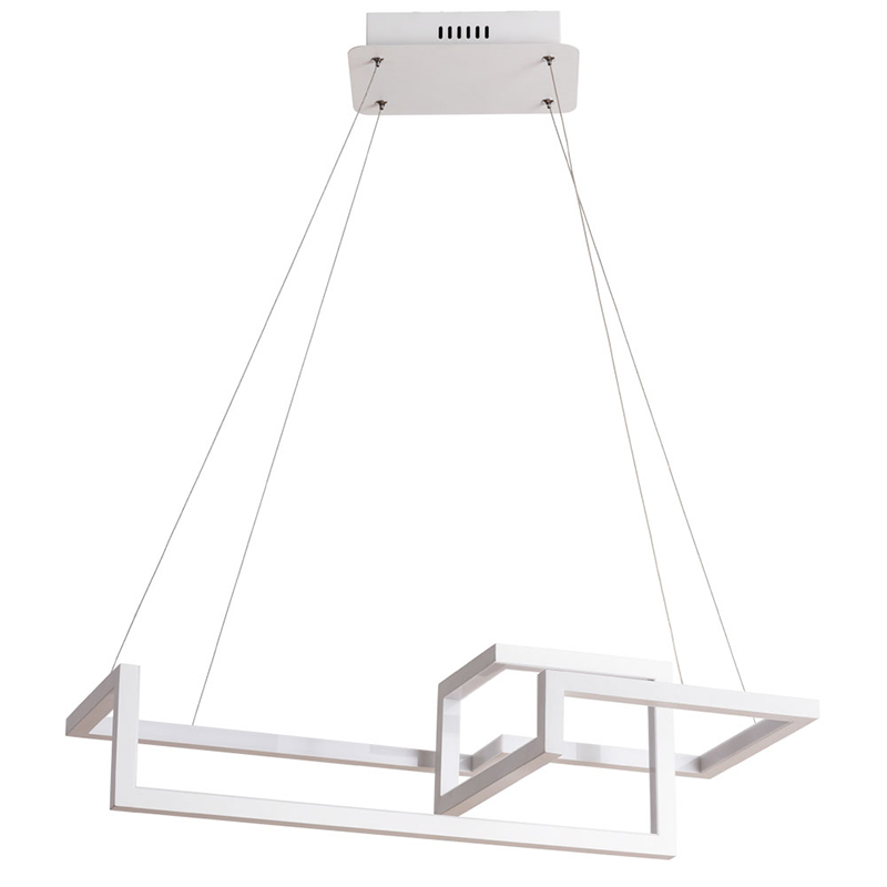 Люстра Esther Geometric White Chandelier I Белый Люстра Esther Geometric White Chandelier I Белый в Челябинске | Loft Concept
