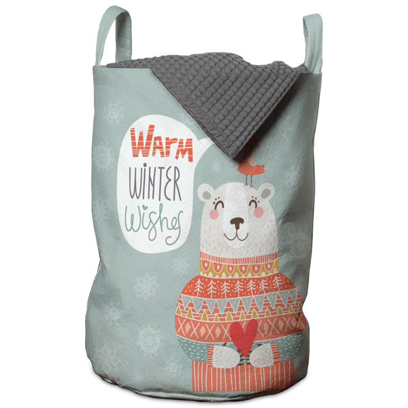 Корзина Warm winter wishes Basket Мульти Корзина Warm winter wishes Basket Мульти в Челябинске | Loft Concept