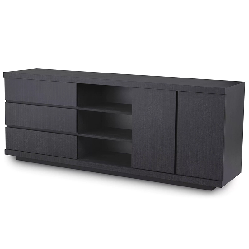 Комод Eichholtz Dresser Crosby Black Черный в Челябинске | Loft Concept 