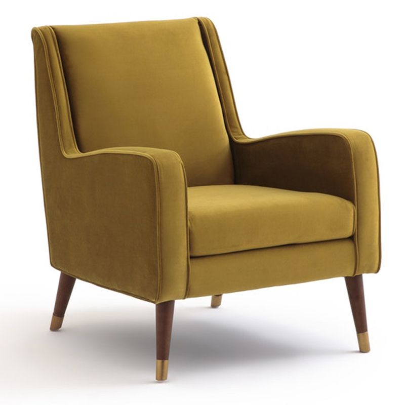 Кресло Classic Furniture горчичный Горчичный Латунь Кресло Classic Furniture горчичный Горчичный Латунь в Челябинске | Loft Concept