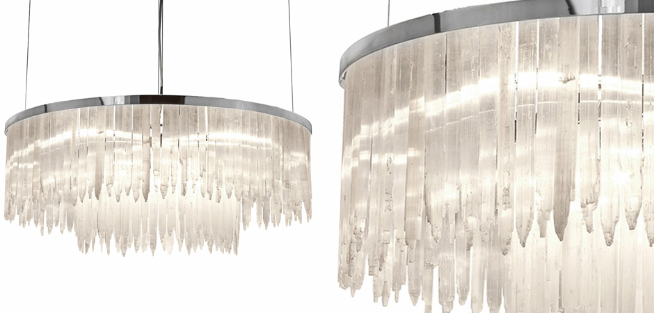 Люстра LAMP SELENITE MINI Nickel Oval Люстра LAMP SELENITE MINI Nickel Oval - Loft-Concept в Челябинске