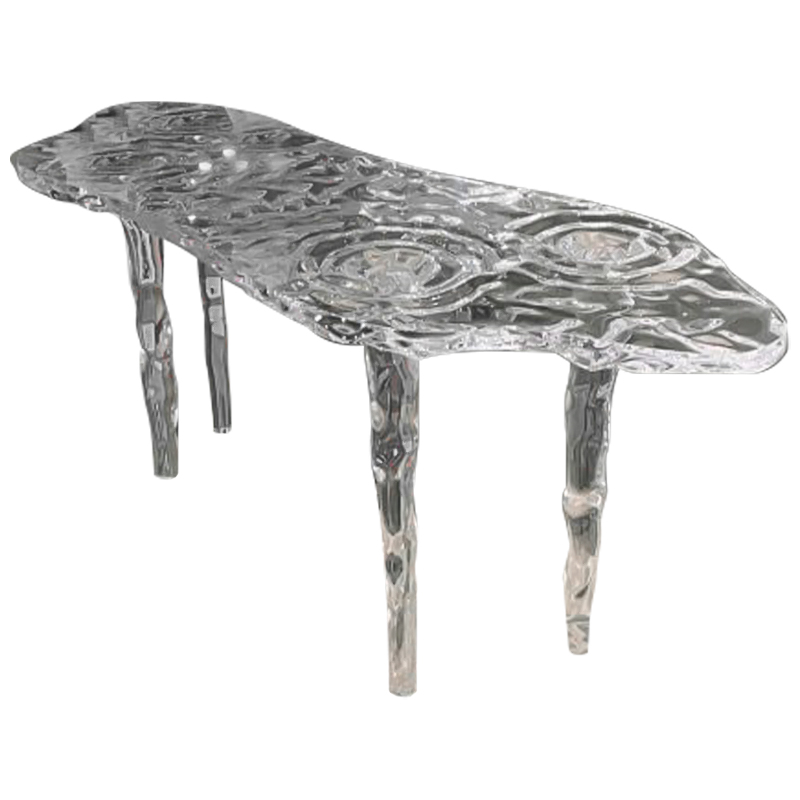 Дизайнерский Стол из прозрачного Акрила Crystal Icicle Table Прозрачный Дизайнерский Стол из прозрачного Акрила Crystal Icicle Table Прозрачный в Челябинске | Loft Concept
