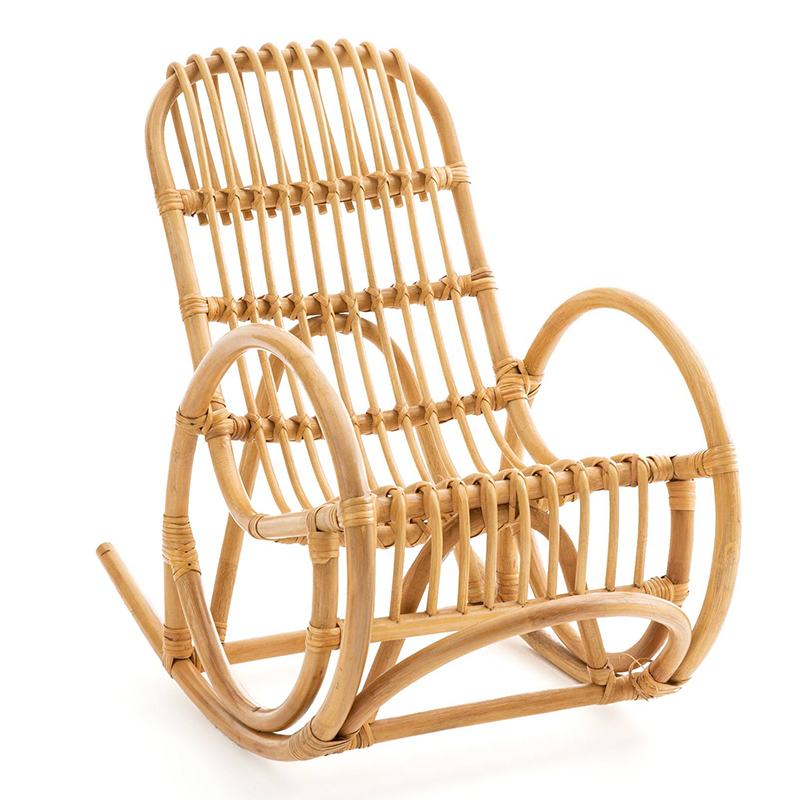 Детское кресло-качалка Wicker Baby Rocking Chair Бежевый Детское кресло-качалка Wicker Baby Rocking Chair Бежевый в Челябинске | Loft Concept