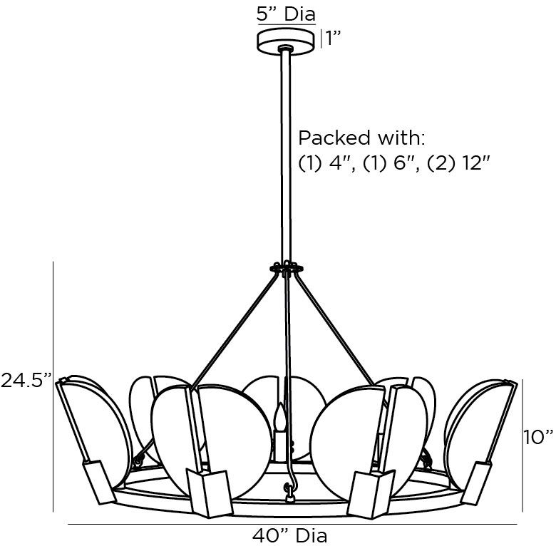 Люстра Arteriors SIERRA CHANDELIER Люстра Arteriors SIERRA CHANDELIER в Челябинске