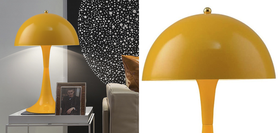 Настольная лампа Walter Table Lamp yellow Настольная лампа Walter Table Lamp yellow - Loft-Concept в Челябинске