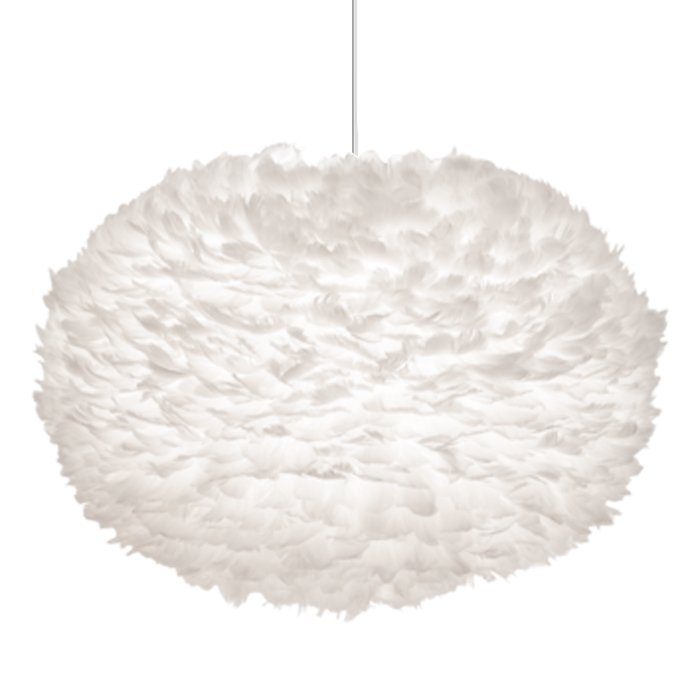 Люстра из перьев Plumage White Белый Люстра из перьев Plumage White Белый в Челябинске | Loft Concept