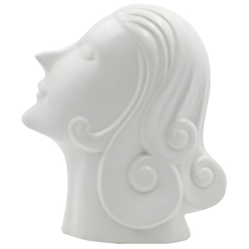 Статуэтка Side Profile White Statuette Белый Статуэтка Side Profile White Statuette Белый в Челябинске | Loft Concept