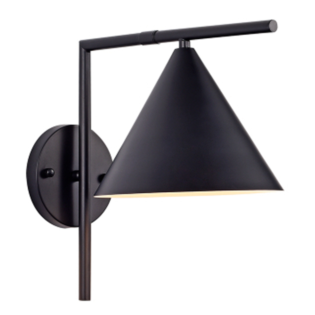 Бра Flos Captain Flint Cone Wall Light Черный Черный матовый Бра Flos Captain Flint Cone Wall Light Черный Черный матовый в Челябинске | Loft Concept