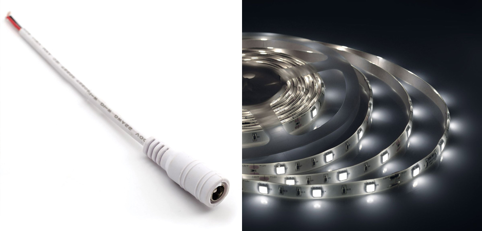 Комплект светодиодной ленты 7,2W/m 30LED/m 5050SMD 5M - фото №1