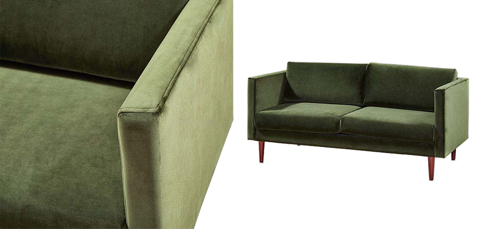 Диван Simple Forms Sofa Green Диван Simple Forms Sofa Green - Loft-Concept в Челябинске