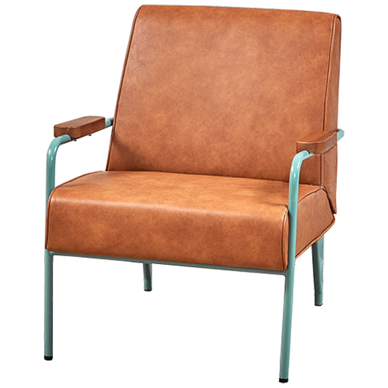 Кресло Silvestri Chair Карамель Голубой пастельный Кресло Silvestri Chair Карамель Голубой пастельный в Челябинске | Loft Concept