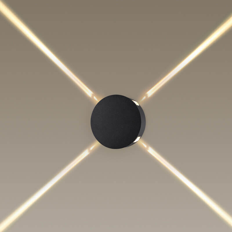 Спот Jedi Beam Sconce Circle black Черный Спот Jedi Beam Sconce Circle black Черный в Челябинске | Loft Concept