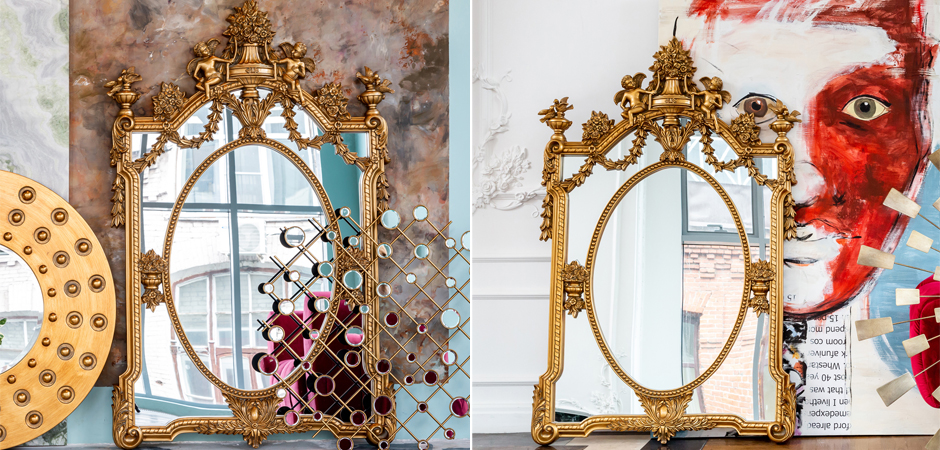 Зеркало Putti Mirror Зеркало Putti Mirror - Loft-Concept в Челябинске
