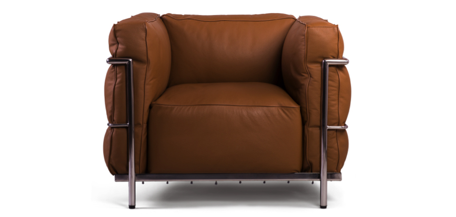 Кресло Le Corbusier LC3 brown Кресло Le Corbusier LC3 brown - Loft-Concept в Челябинске