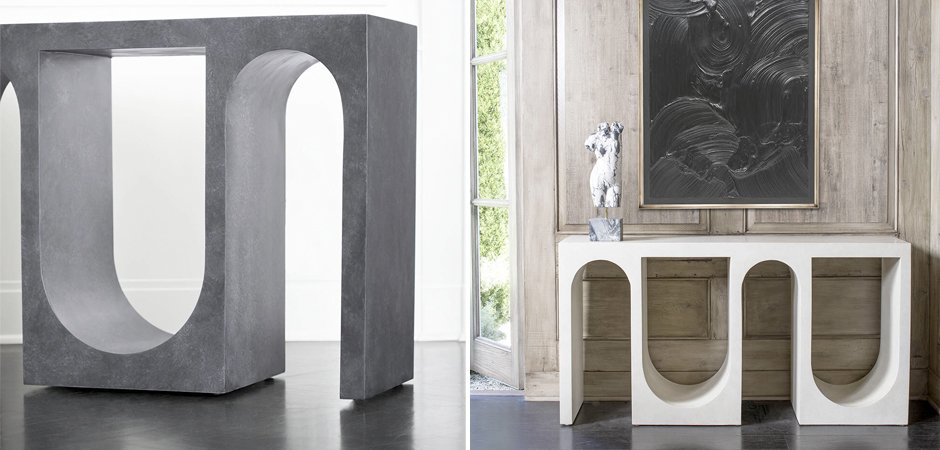 Консоль ROXBURY CONSOLE White Консоль ROXBURY CONSOLE White - Loft-Concept в Челябинске