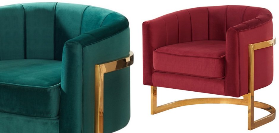 Кресло Accent Velvet chair Кресло Accent Velvet chair - Loft-Concept в Челябинске