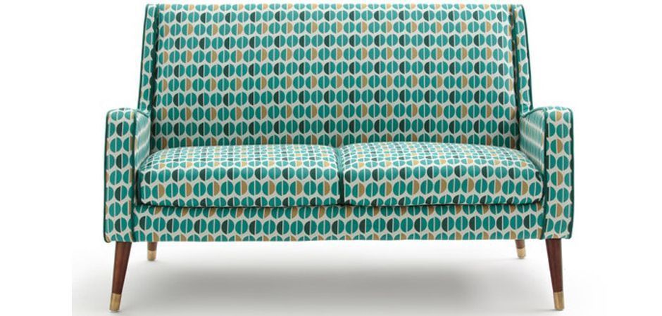 Диван Classic Furniture синий белый желтый Диван Classic Furniture синий белый желтый - Loft-Concept в Челябинске