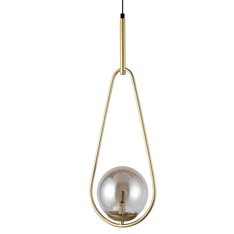 Подвесной светильник B.LUX C Ball gold 20 Серый (Gray) матовое золото в Челябинске | Loft Concept 