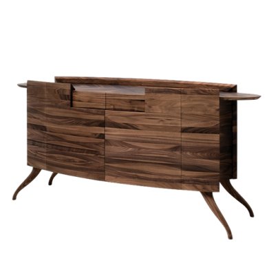 Буфет Sideboard Ceccotti Collezioni Черный в Челябинске | Loft Concept 